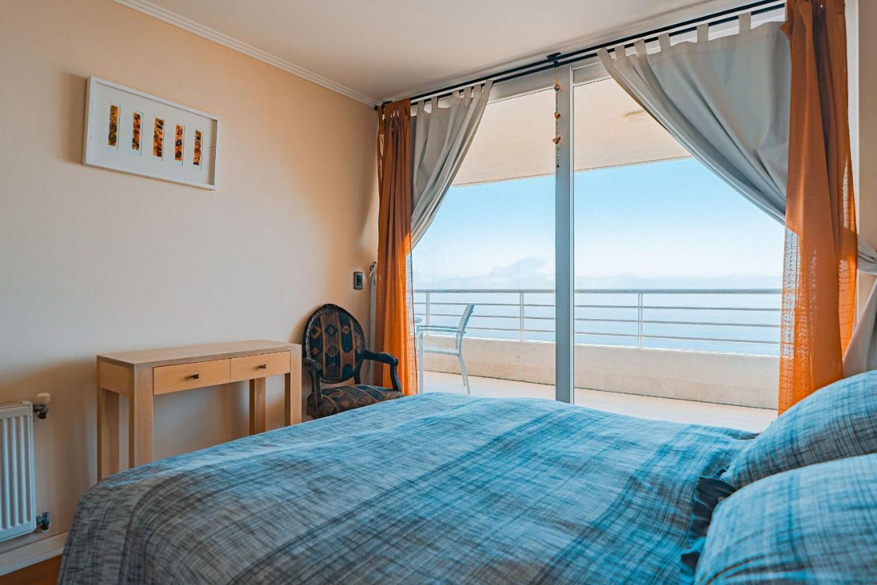 Апартаменти Hermoso Departamento Con Insuperable Vista Al Mar Він'я-дель-Мар Екстер'єр фото