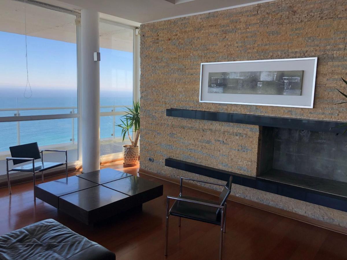 Апартаменти Hermoso Departamento Con Insuperable Vista Al Mar Він'я-дель-Мар Екстер'єр фото