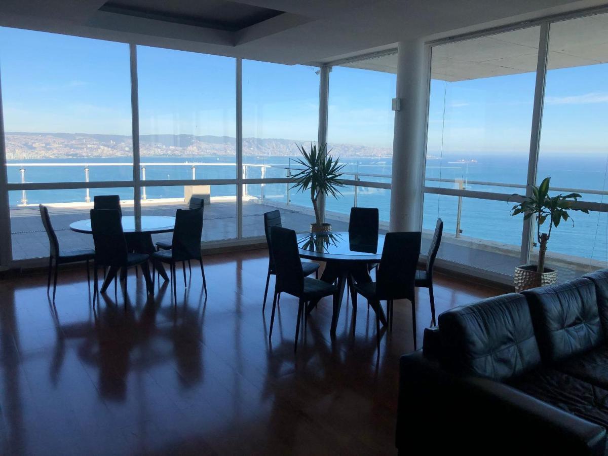 Апартаменти Hermoso Departamento Con Insuperable Vista Al Mar Він'я-дель-Мар Екстер'єр фото
